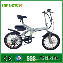 TOP / OEM mini bici plegable eléctrica barata de 20 pulgadas